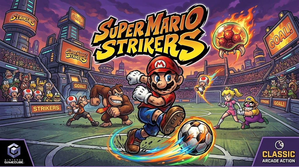 Super Mario Strikers ROM Download for Nintendo GameCube
