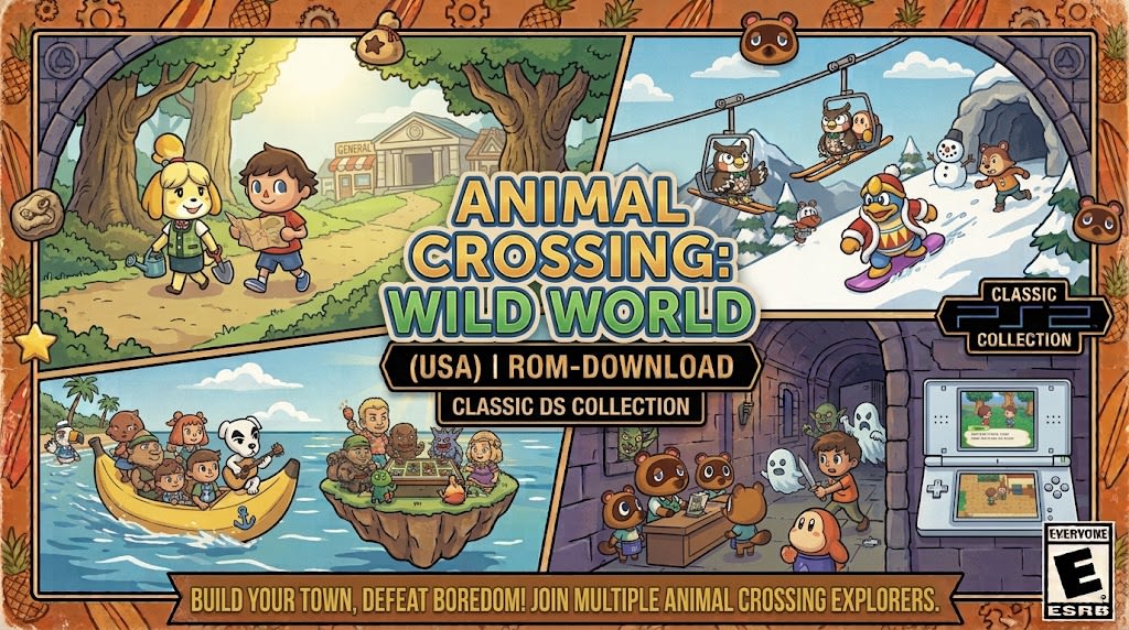 Animal Crossing: Wild World ROM Download for Nintendo DS