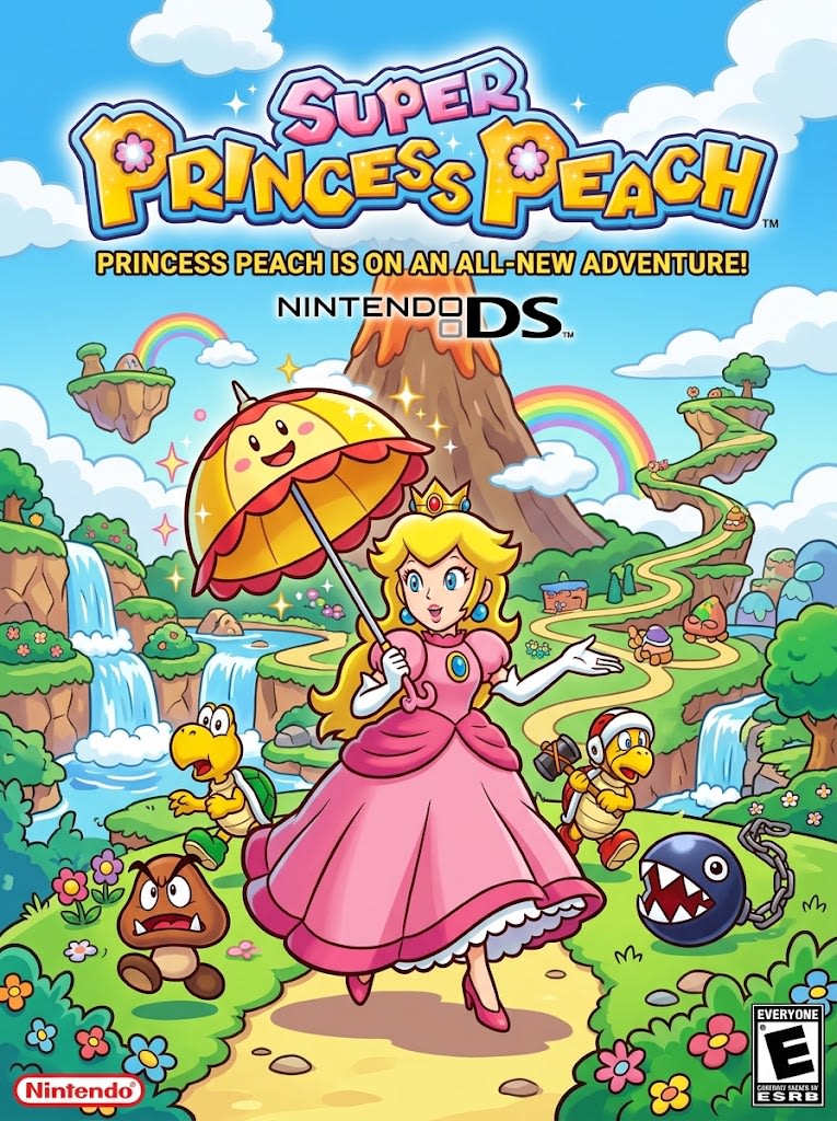 Super Princess Peach ROM Download for Nintendo DS (NDS)