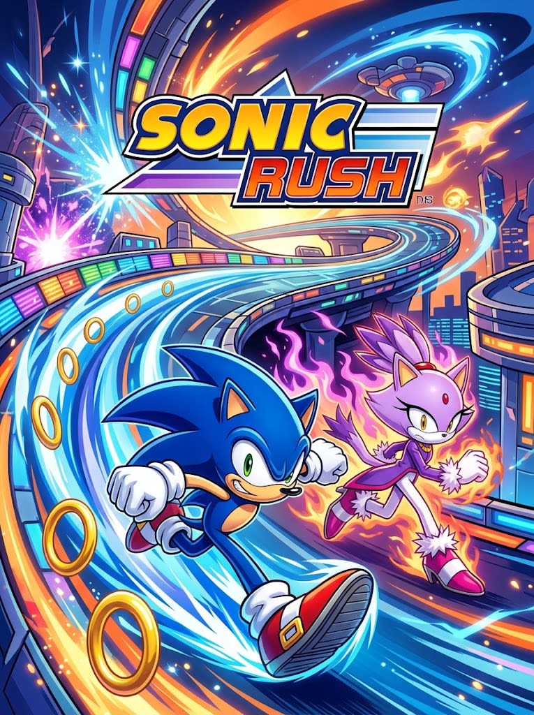 Sonic Rush ROM Download for Nintendo DS (NDS)
