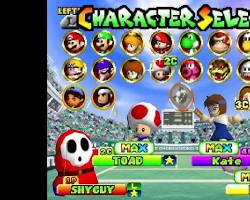 Mario Tennis ROM Download for Nintendo 64 – Classic Tennis Game - Screenshot 1