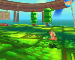 Bubsy 3D: Furbitten Planet ROM Download for PlayStation - Screenshot 2