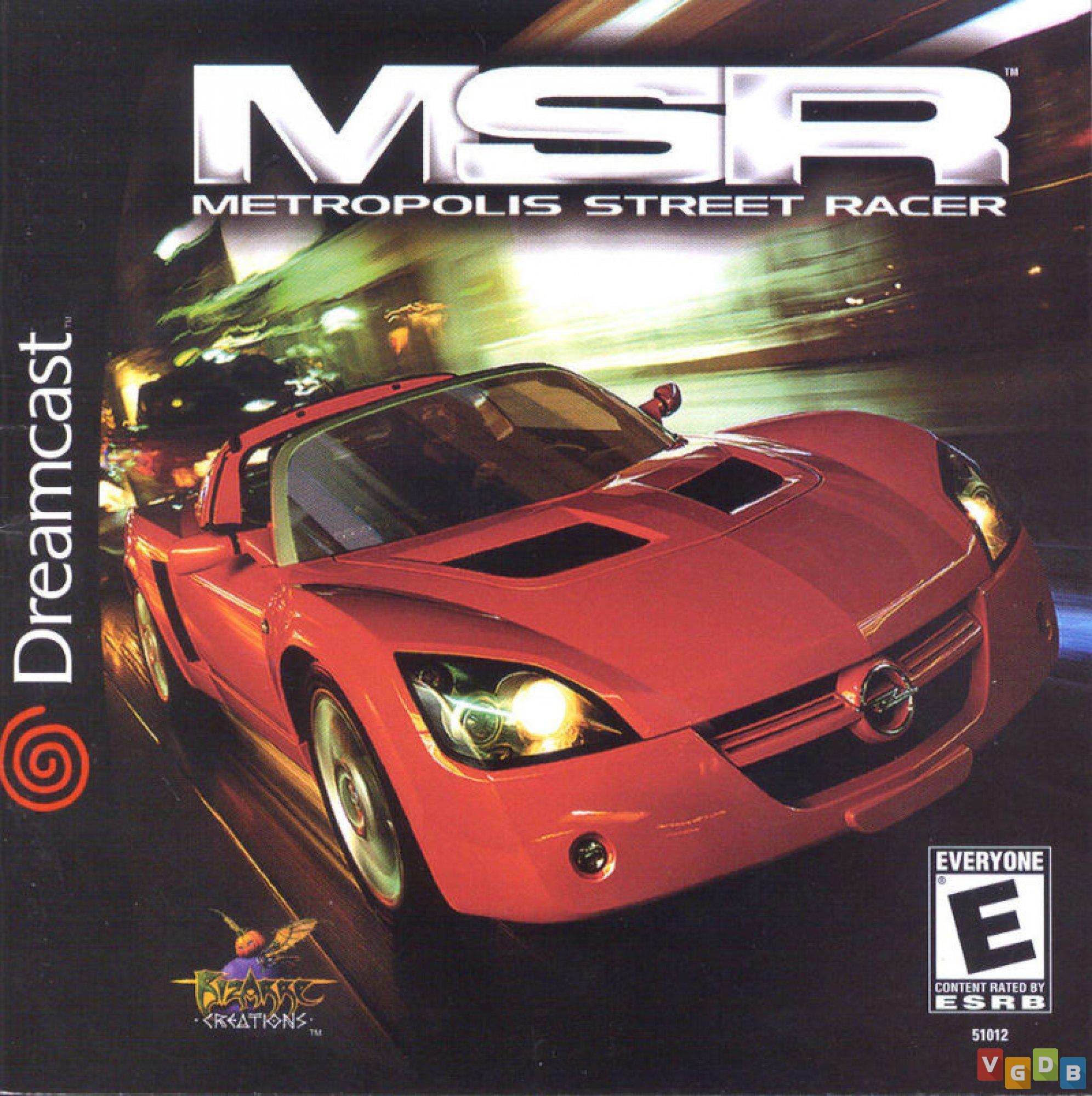 MSR: Metropolis Street Racer ROM Download for Dreamcast