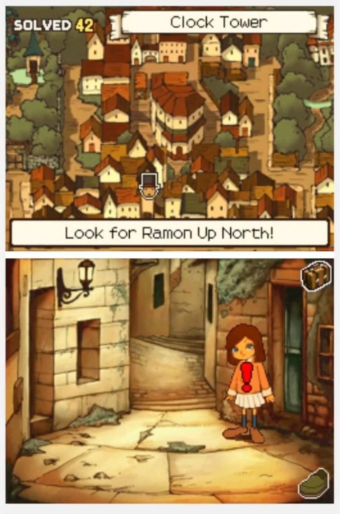 Professor Layton and the Curious Village |ROM-Download - Screenshot 1