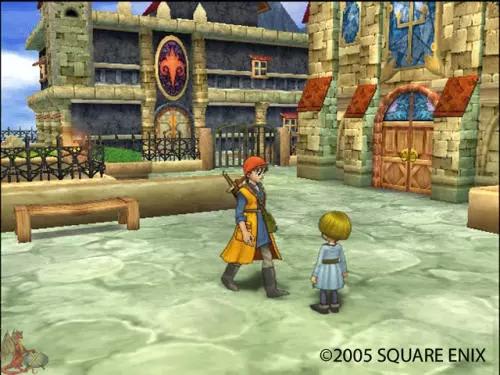 Dragon Quest VIII: Journey of the Cursed King |ROM-Download  - Screenshot 1