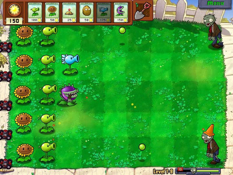 Plants vs. Zombies |ROM Download  - Screenshot 1