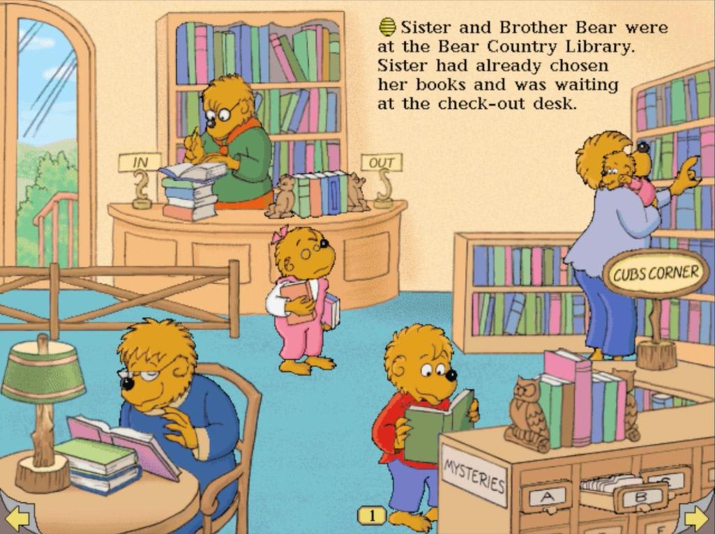 Berenstain Bears-A School Day |ROM-DOWNLOAD - Screenshot 1