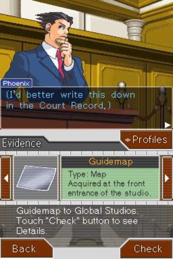 Phoenix Wright: Ace Attorney |ROM-DOWNLOAD - Screenshot 1