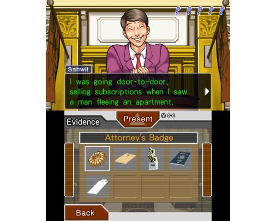 Phoenix Wright: Ace Attorney |ROM-DOWNLOAD - Screenshot 3