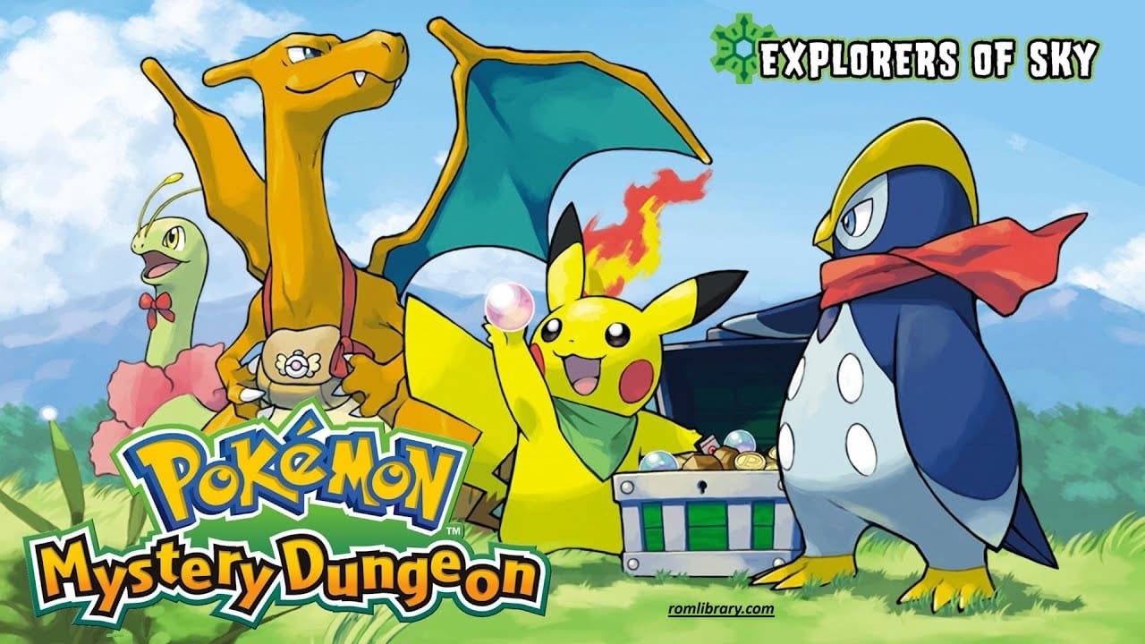 Download Pokémon Mystery Dungeon: Explorers of Sky (US) ROM