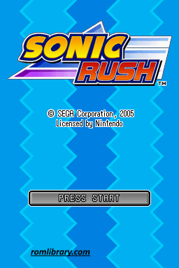 Sonic Rush ROM Download