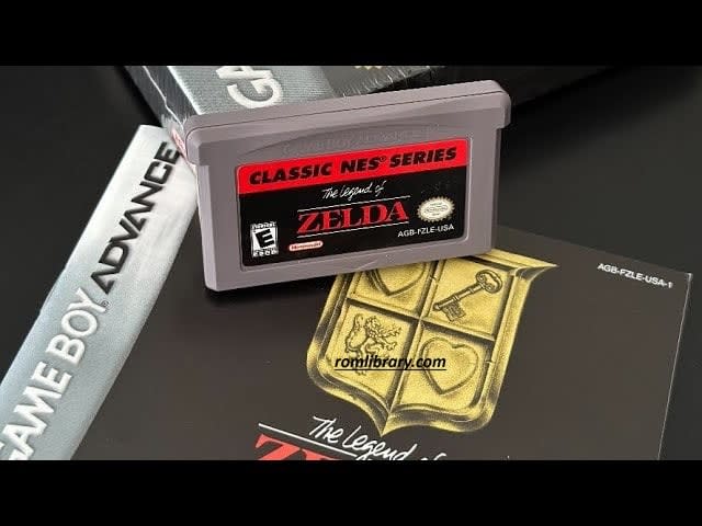 Classic NES Series: The Legend of Zelda ROM Download - Screenshot 1