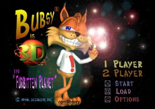 Bubsy 3D: Furbitten Planet ROM Download - Screenshot 2
