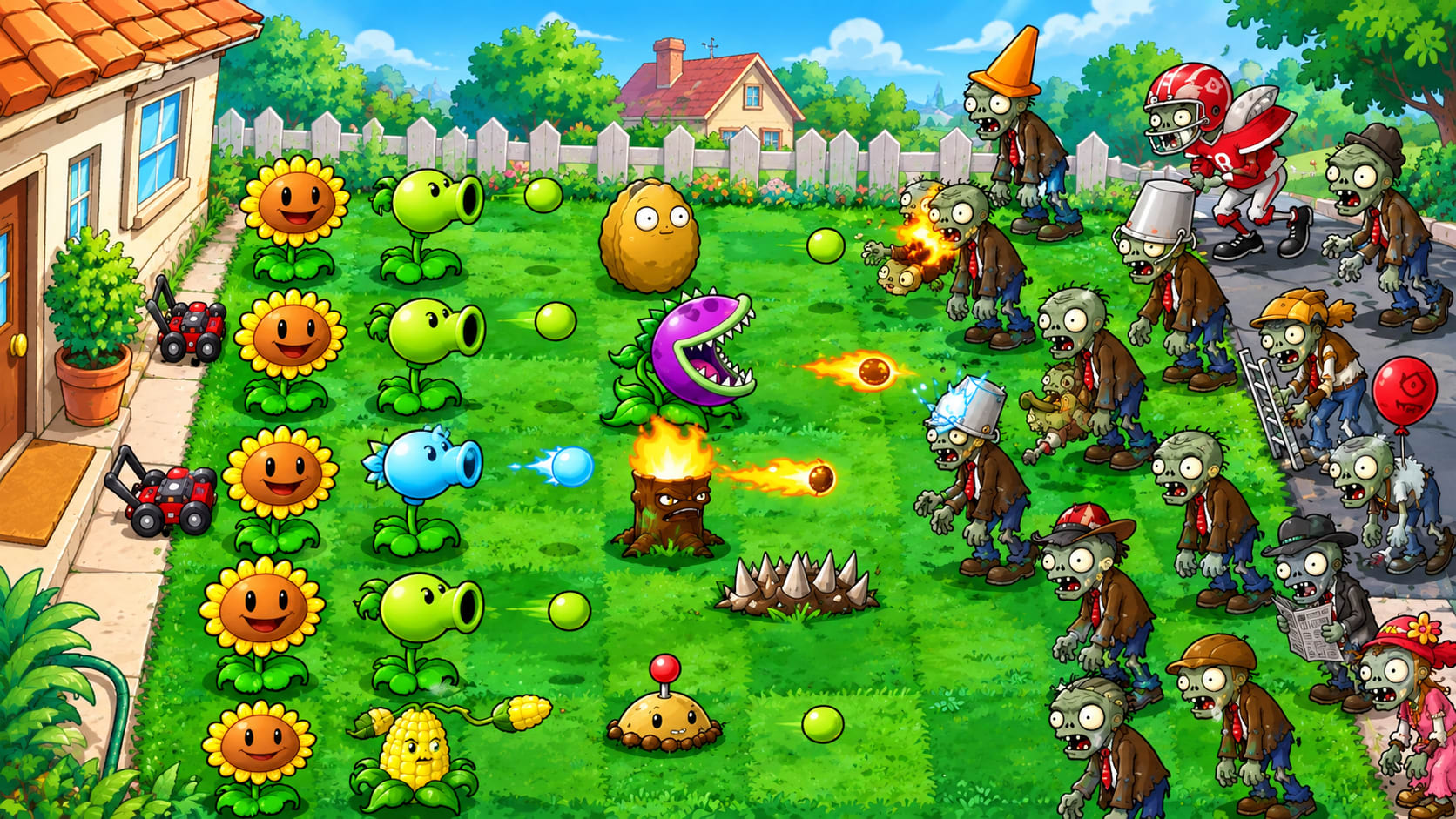 Plants vs. Zombies - Screenshot 2