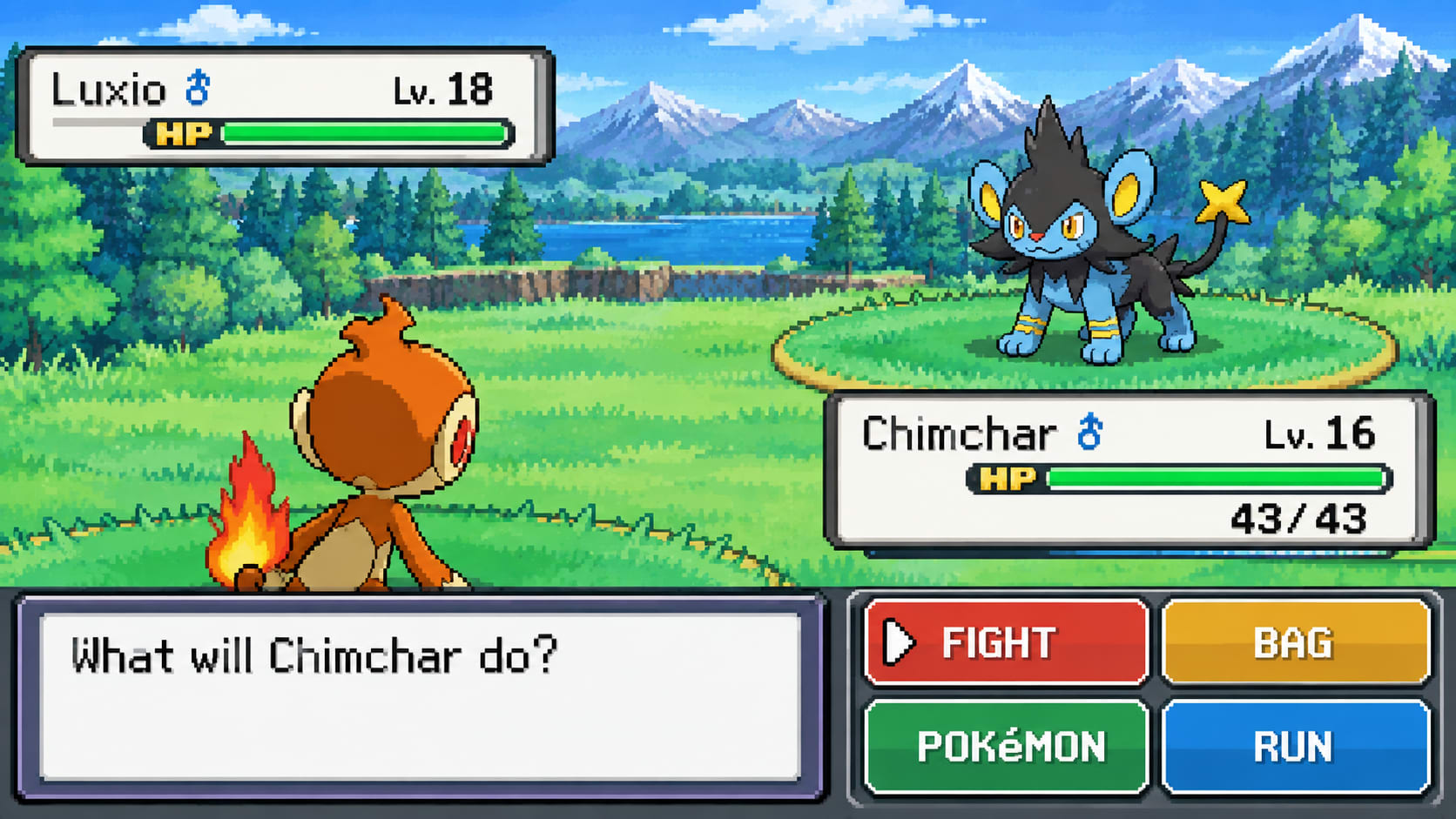 Pokemon Platinum Version (US) - Screenshot 1