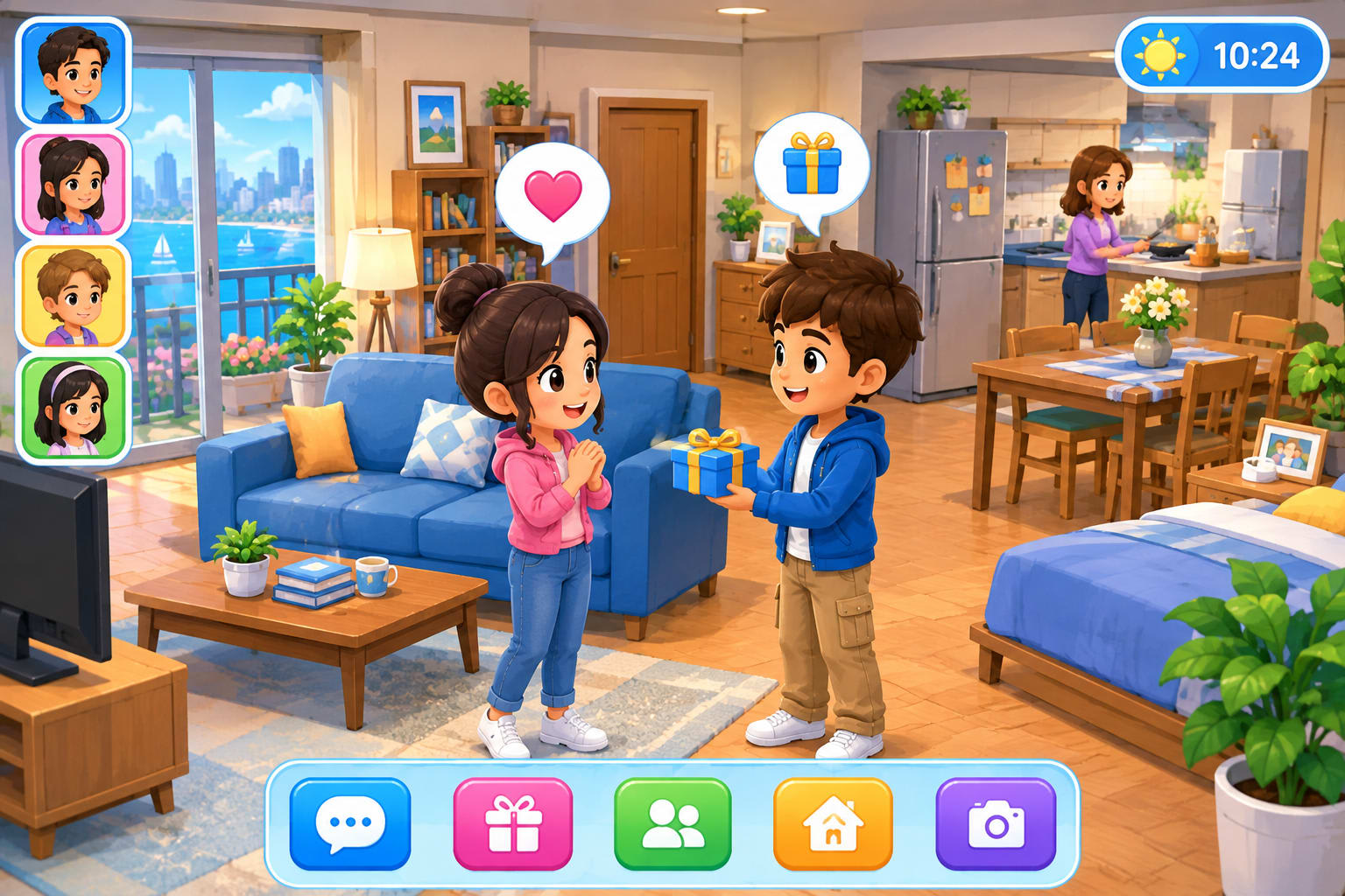 Tomodachi Collection (v01) - Screenshot 2