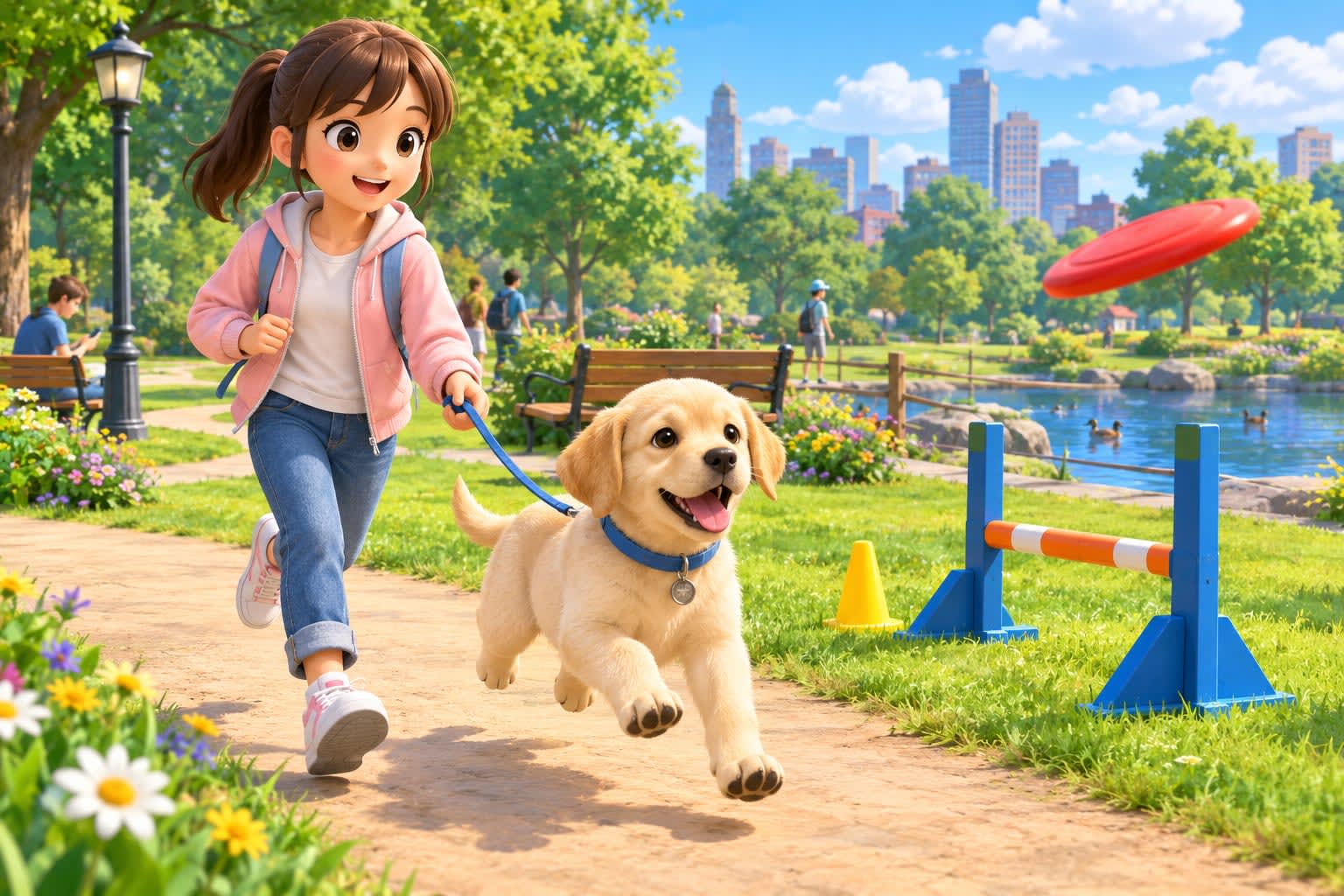 Nintendogs - Labrador & Friends - Screenshot 2