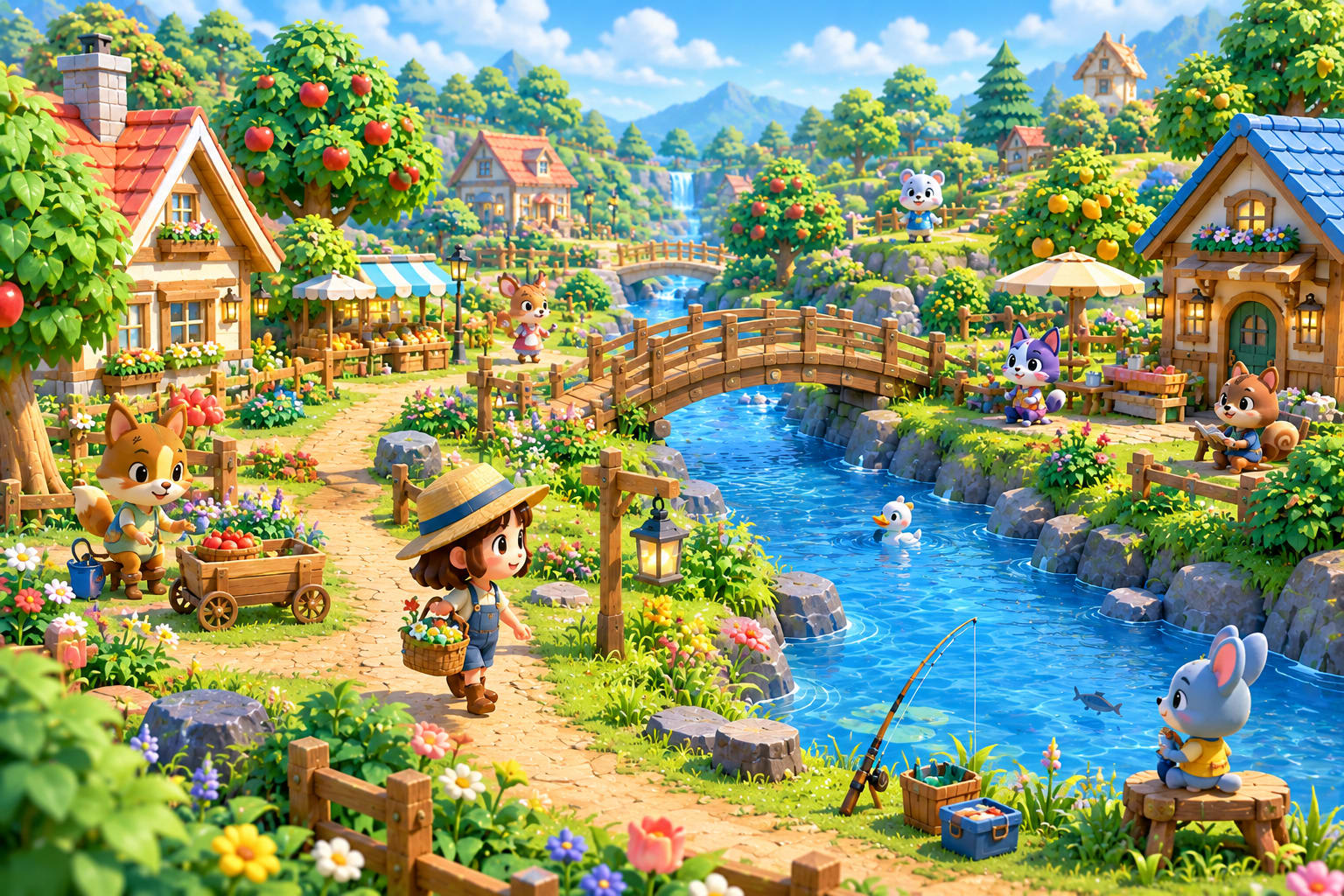 Welcome to Animal Crossing: Wild World - Screenshot 2