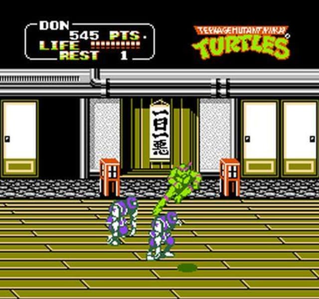 Teenage Mutant Ninja Turtles II: The Arcade Game |ROM-DOWNLOAD Screenshot 1