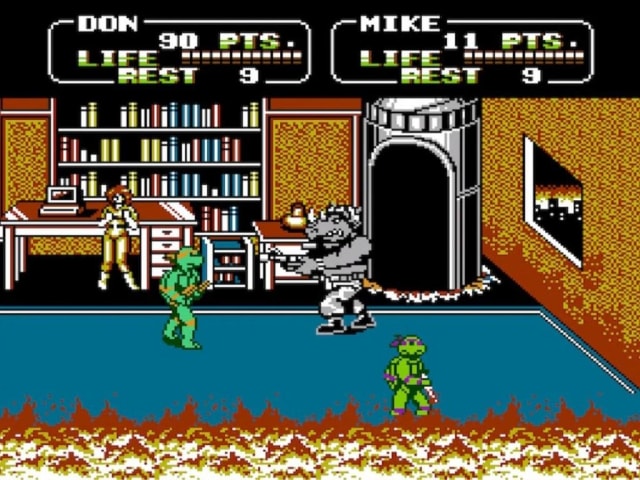 Teenage Mutant Ninja Turtles II: The Arcade Game |ROM-DOWNLOAD Screenshot 3
