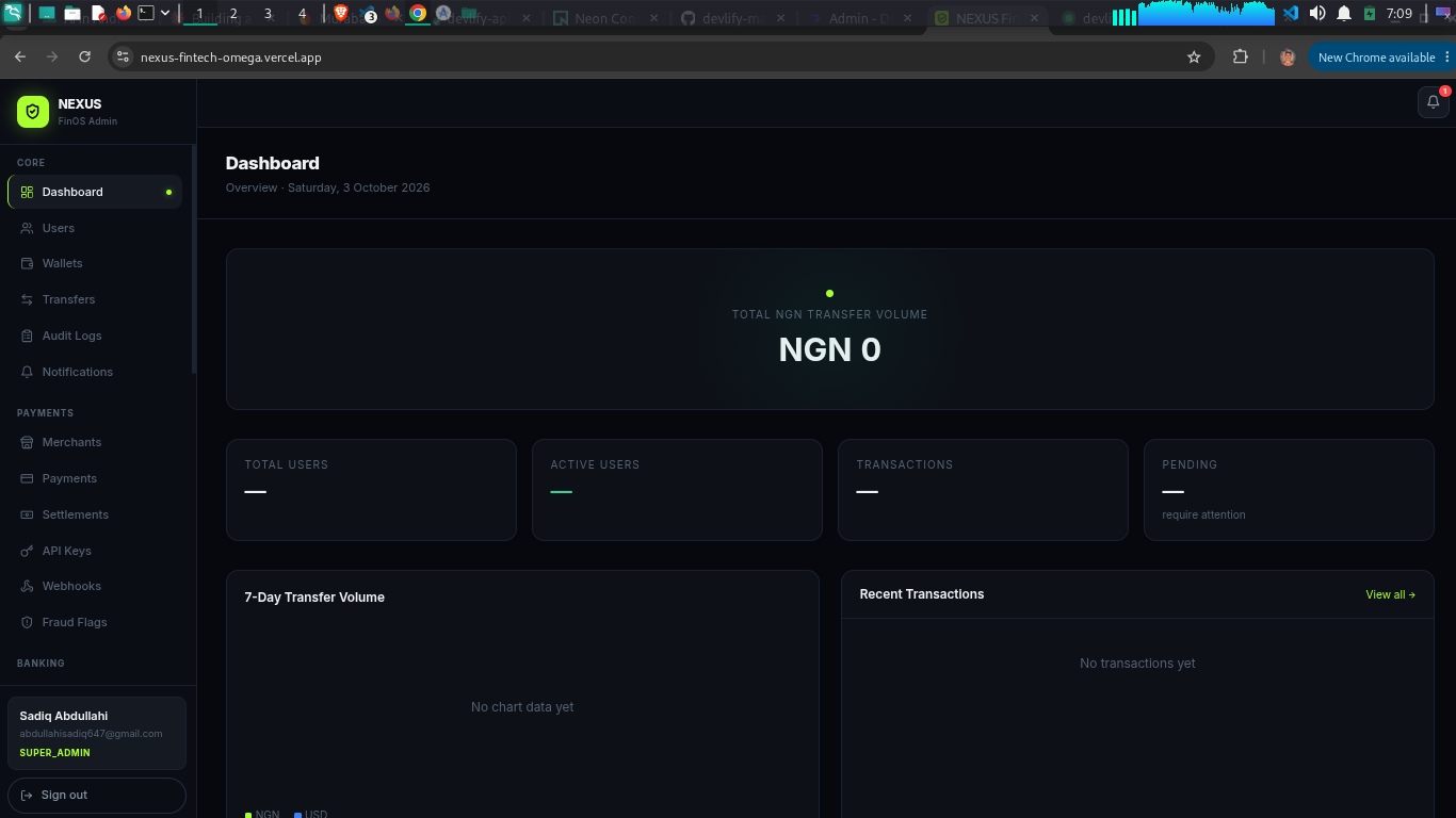 NEXUS FinOS
