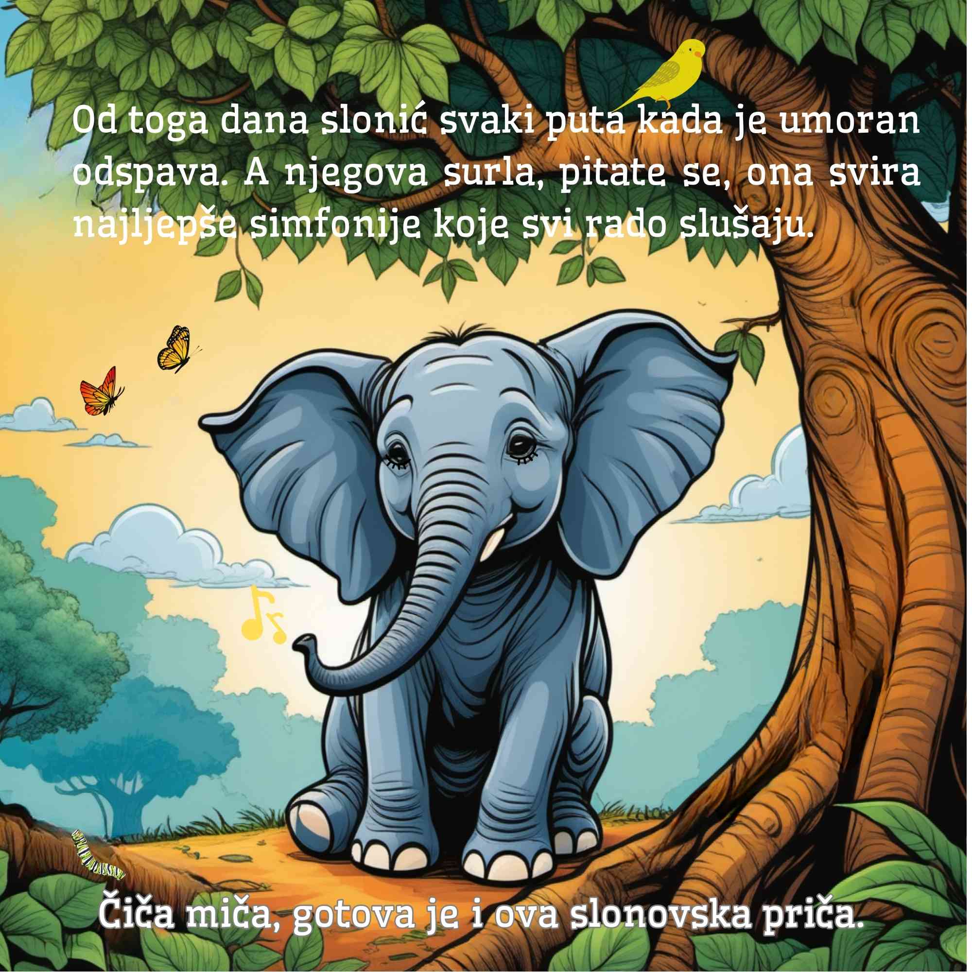 Pospani slonić — slika 4