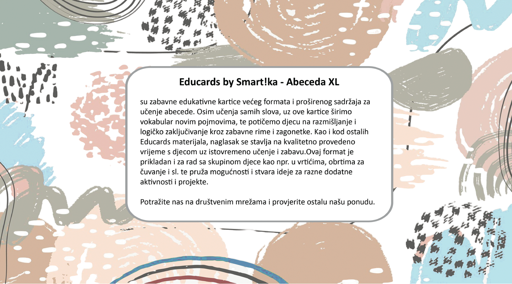 EduCards XL Abeceda — slika 2