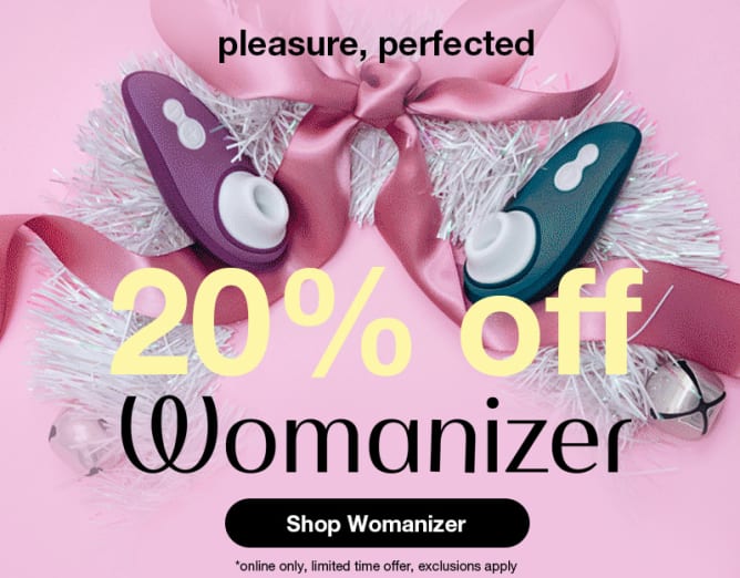 20% OFF Womanizer Best-Selling Sex Toys and Clit Suckers