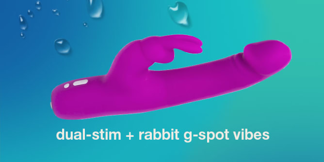 Splash Zone: Rabbit + Dual-Stim G-Spot Vibes