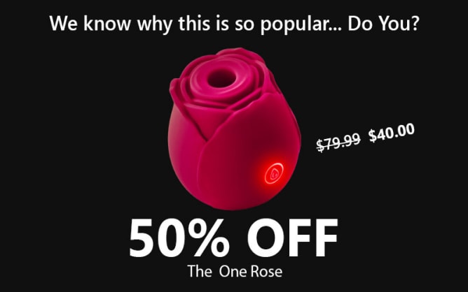 The One Rose 50% Off