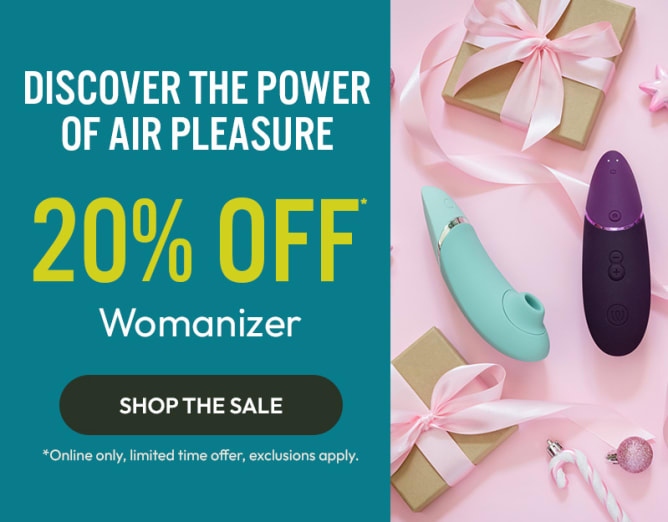 20% off Womanizer online, exclusions apply