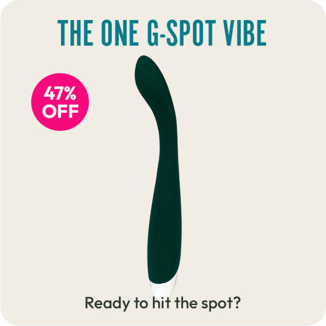 The One G-spot vibe on sale