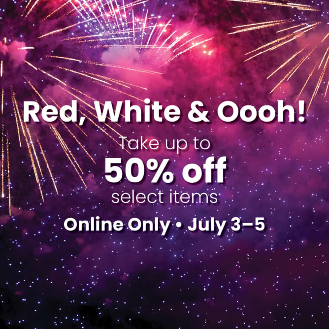 Take up to 50% OFF Select Items Online