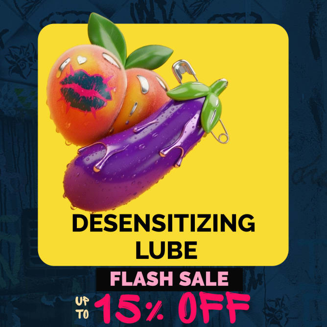 Desensitizing Lube Flash Sale up to 15% Off