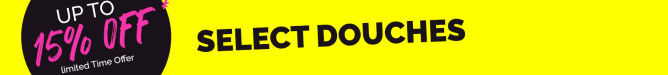 up to 15% Off Select Douches
