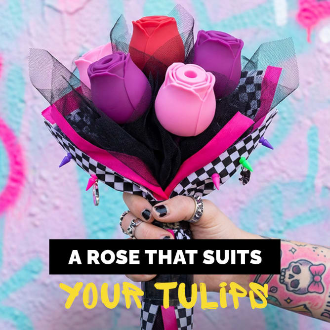 A Rose That Suits Your Tulips