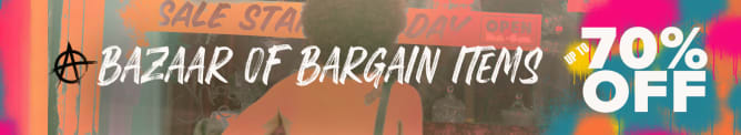 A Bazaar of Bargain Items Up to 70% Off