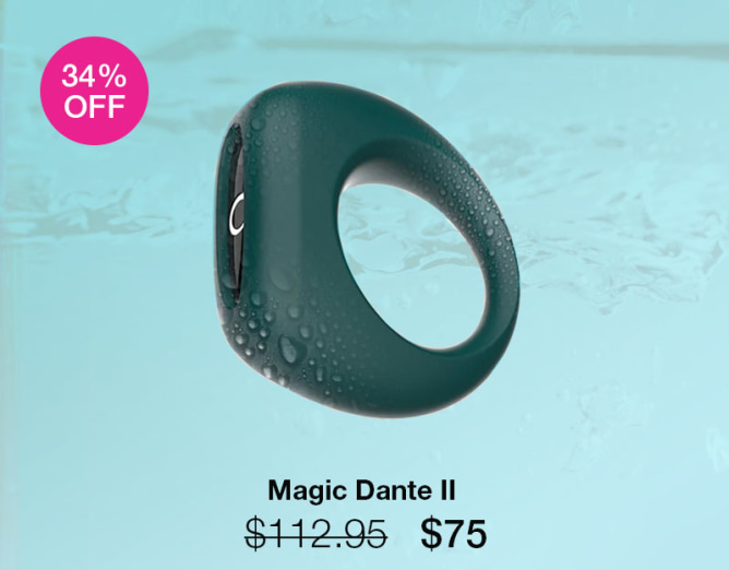 34% off Magic Dante 2 vibrating ring