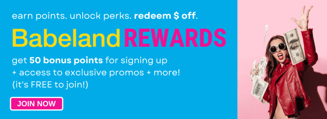 Babeland Rewards
