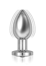 Ass-Sation Remote Vibrating Metal Plug