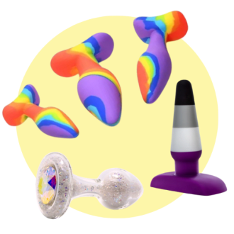 Pride-Packed Anal Plugs