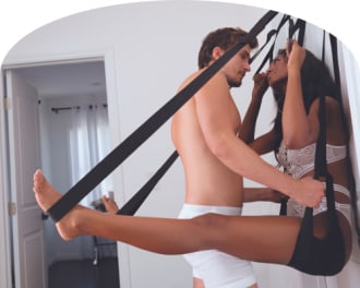 Using positioning tools - Over The Door Sex Swing