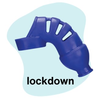 Toys for edging - Lockdown Chastity Soft Cage 