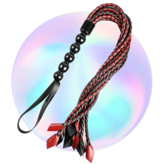 Sex Toy Zodiac: Scorpio - Saffron Braided Flogger