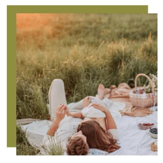 Connecting in the garden or yard