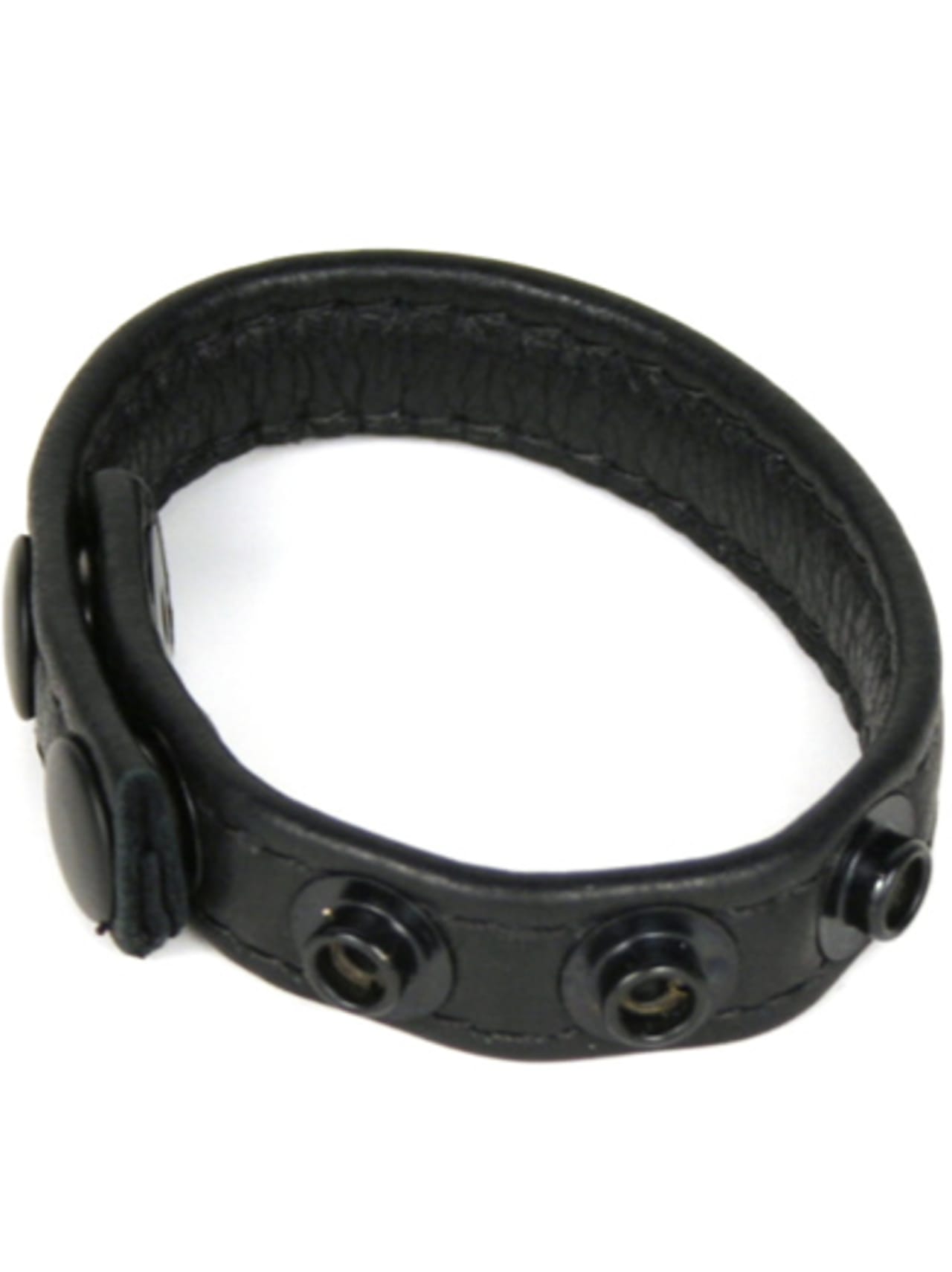 Leather Snap Cock Ring