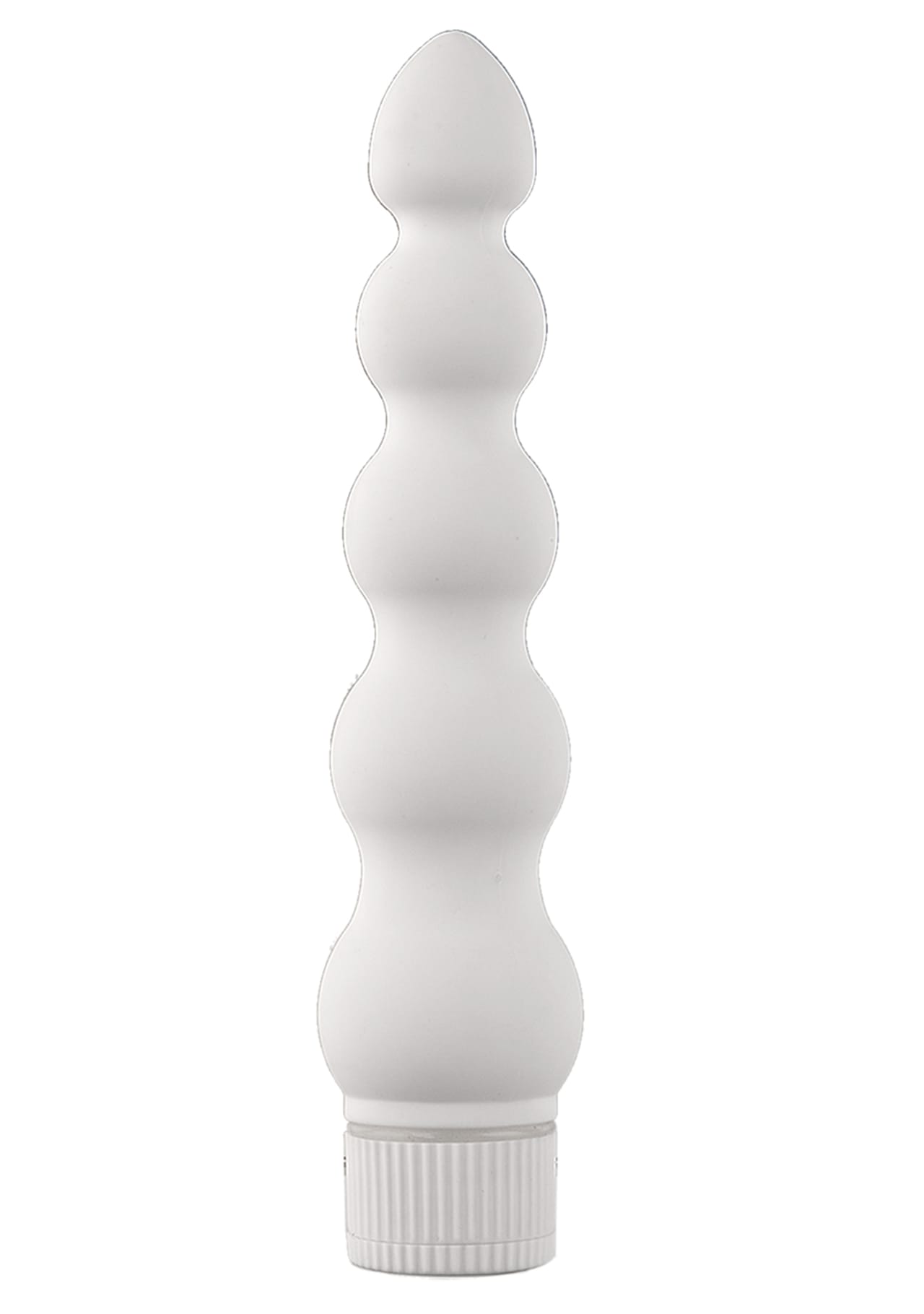 0949-09-BX White Nights 7" Ribbed Vibe - White