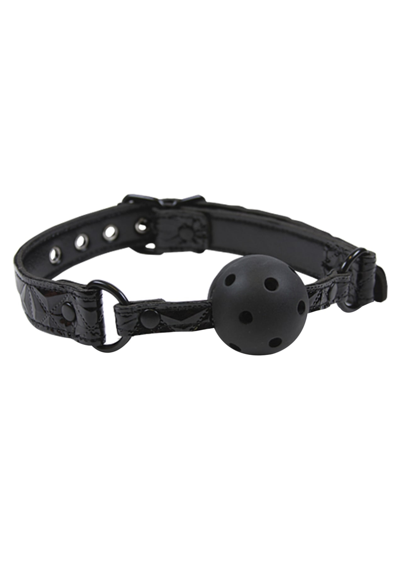 Sinful Bondage Ball Gag - Black