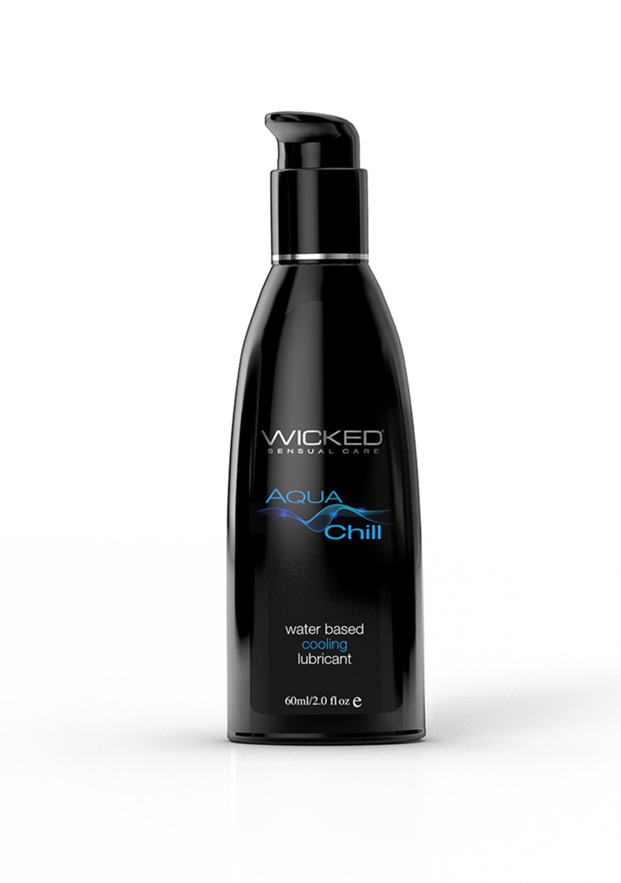 Wicked Sensual Aqua Chill Cooling Lubricant - 2 oz.