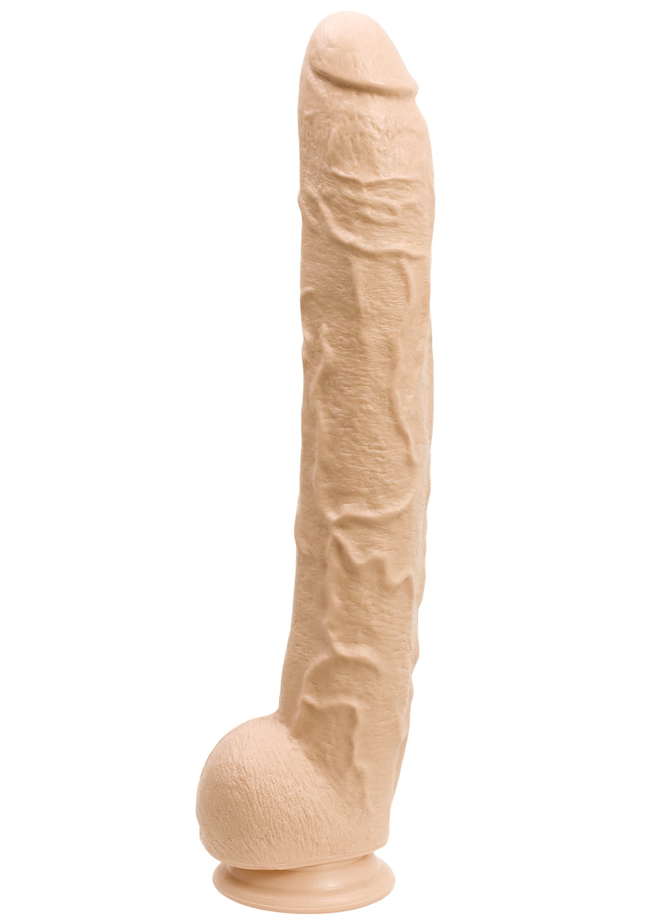 0268-00-CD Dick Rambone Dildo - 17" - Vanilla